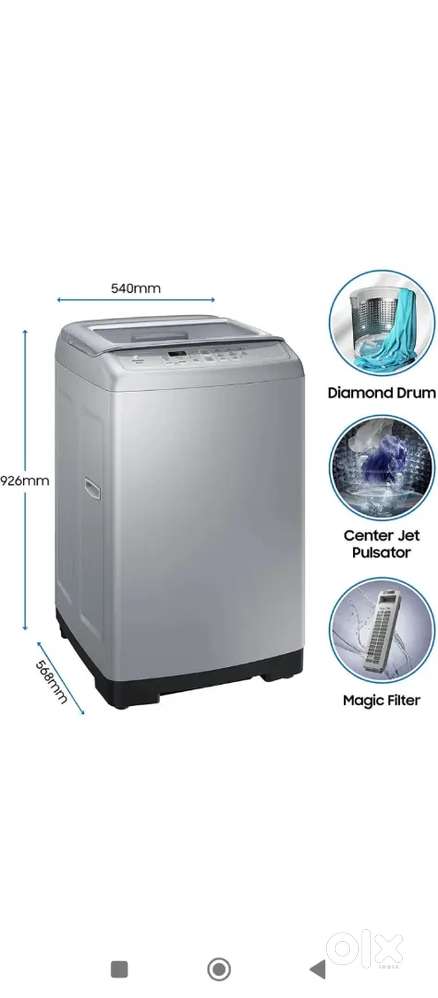 URGENT SALE SAMSUNG' FULLYAUTOMATIC 6.5KG DIAMOND DRUM GOOD WORKING