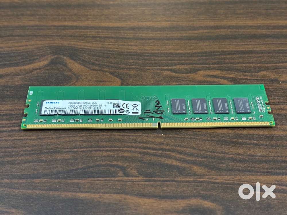Samsung 16GB DDR4 2666MHz Desktop RAM  PC4-2666V  Original DIMM