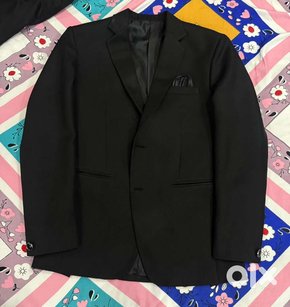 2 piece BLACK COAT PANT. 2500 only