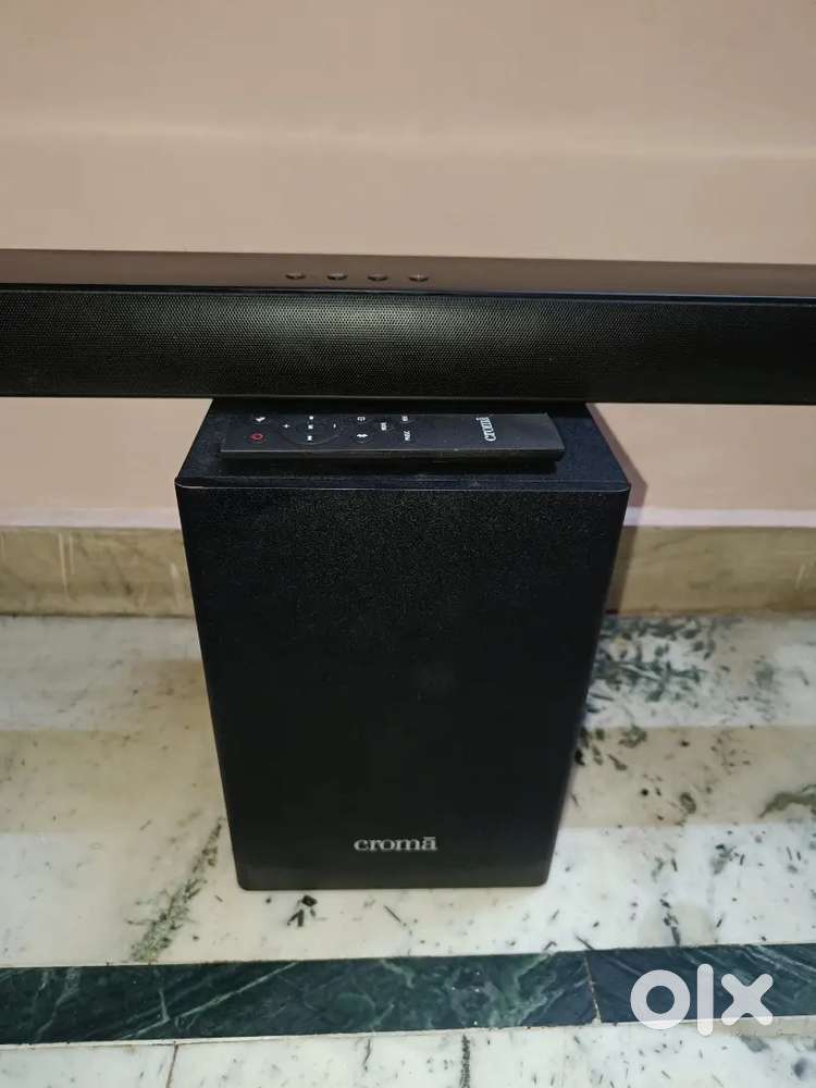 Croma SoundBar with subwoofer and Remote