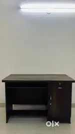1 Study Table with Storage Space + 1 office chair
