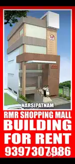 3 floor shopping complex for rent with cellar parking and lift.