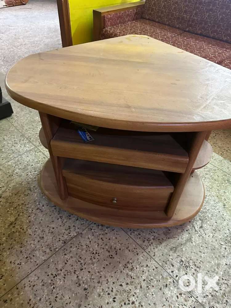 Wooden Multipurpose TV/Corner Table with storage.