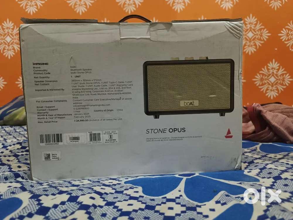 BoAt stone opus bluetooth speaker