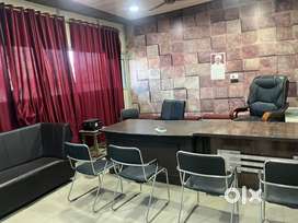 furnished HOUSE cum 10 rooms OFFICE for RENT/first floor