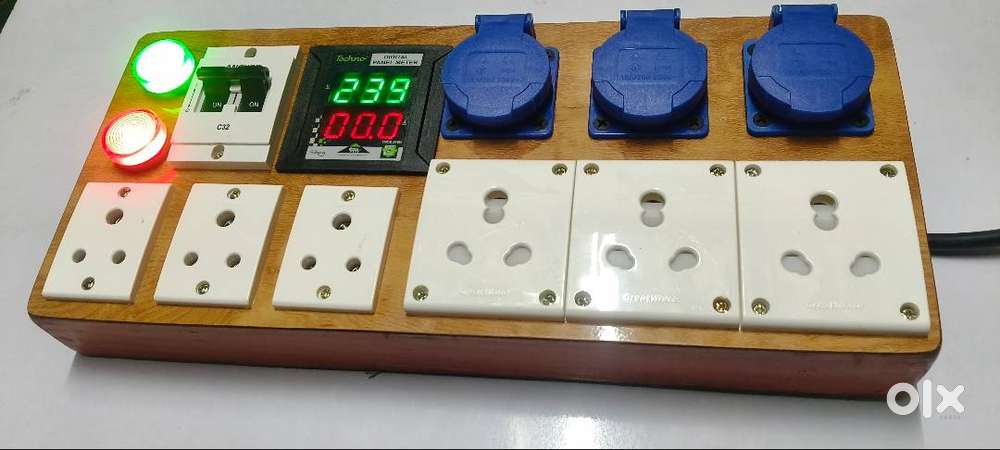 Extension Box For Light Sound Events Heavy Domestic Schuko Sockets