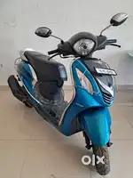 YAMAHA FASCINO 2018 CYAN BLUE COLOUR