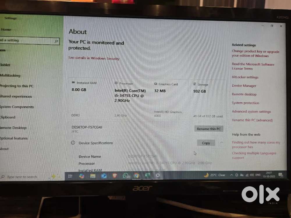Desktop Computer i5