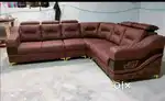 L shape sofa luxury model