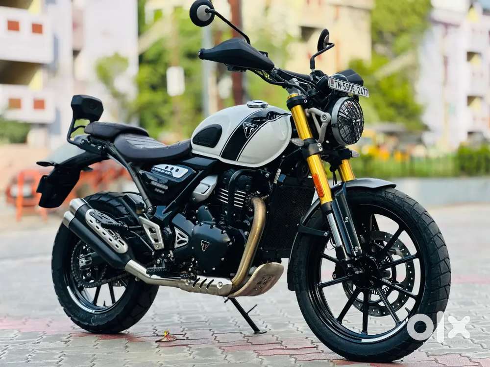 Triumph scrambler 400x just 3 months bike 1500km odi