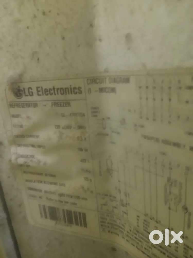 LG FRIDGE 422 L- 15 yrs old