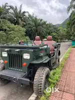 Mahindra wintage looking 1990 willys jeep in good condition