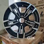 14INCHES TRANSFORMER ALLOY WHEELS BLACK MACHINED