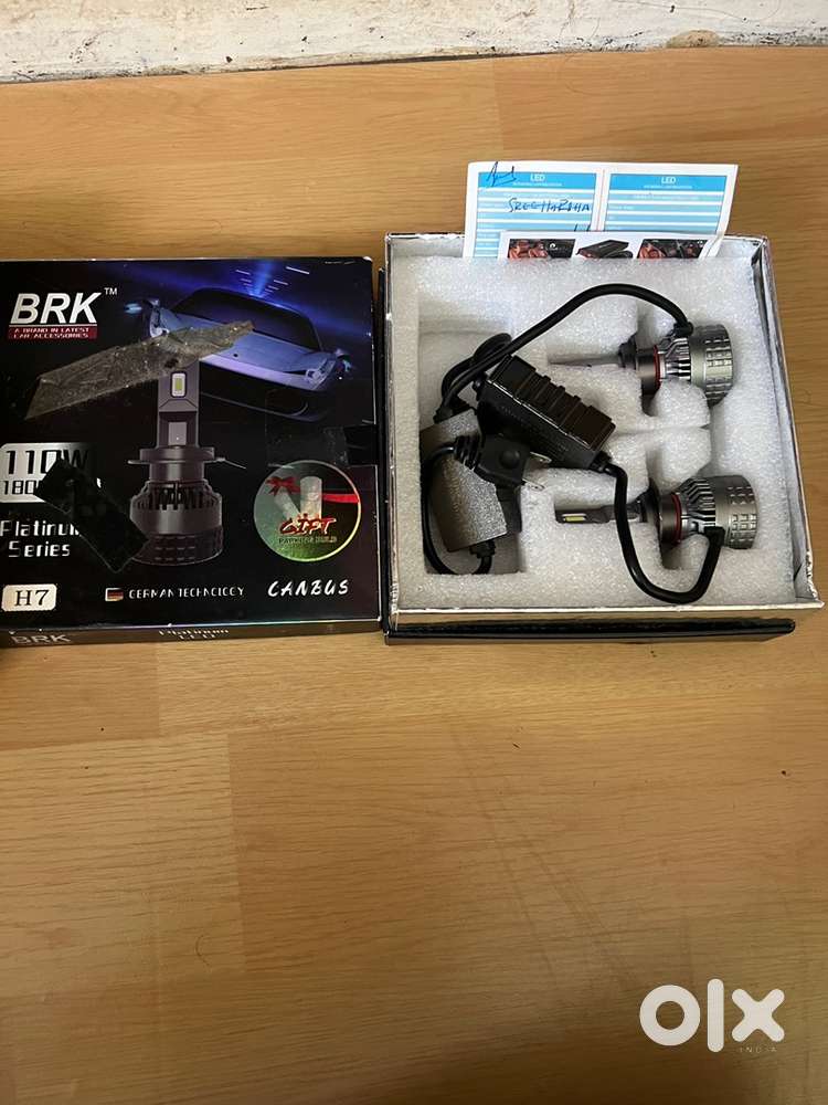 Polo led head lights with fog lamps