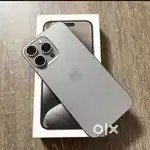 Iphone 15 pro max with bill box