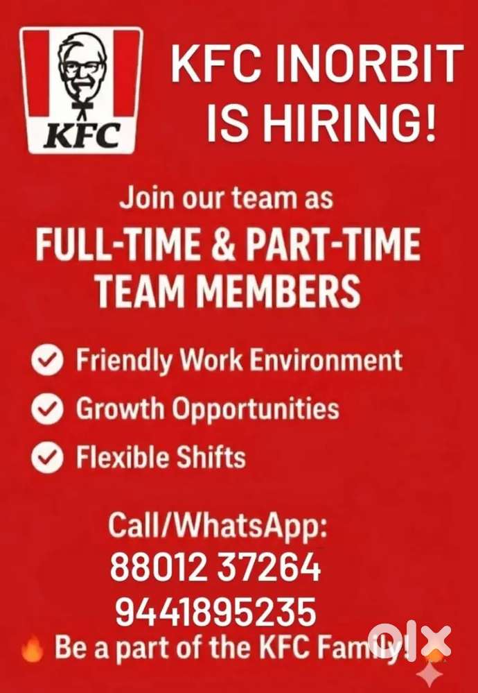 Kfc Inorbit Teams member