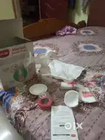 Luvlap manual breast Pump and babyhug bottle Sterilizers cum warmers