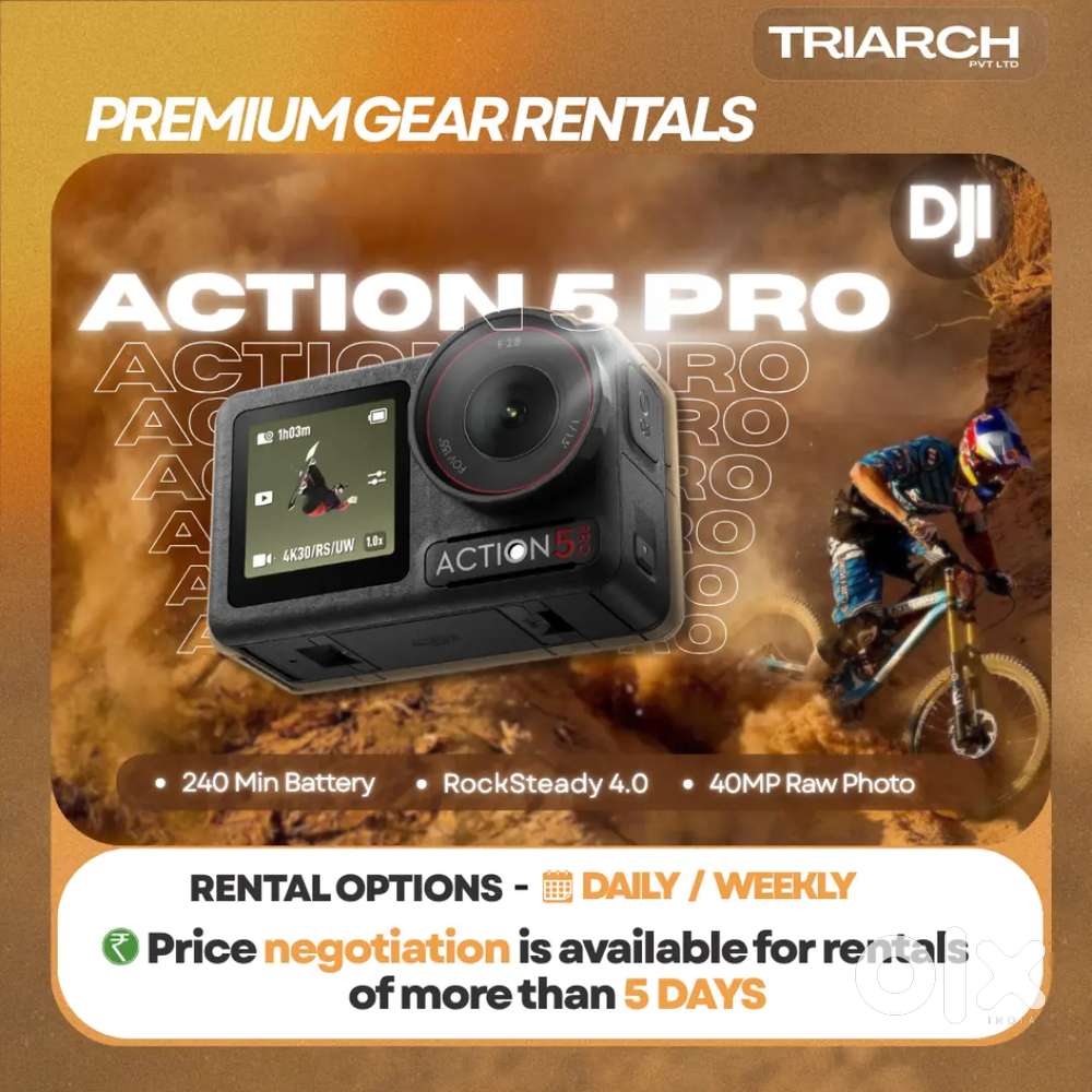 Dji action 5 pro for Rent