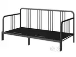 IKEA FYRESDAL Sofa/bed frame and two ÄFJÄLL foam mattresses