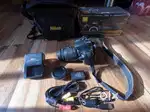 NIKON D5200 DSLR camera with 18-55 mm lens Rarely used
