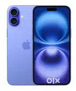 i phone 16 plus (256gb) ultra marine colour