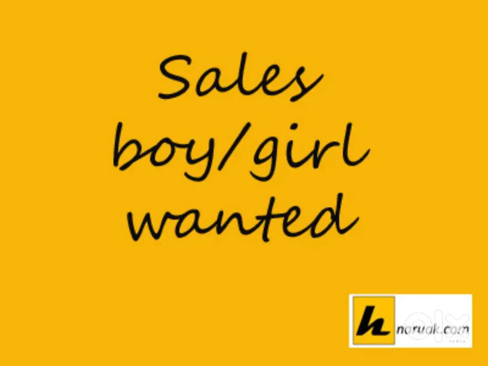 Sales boy needed for toy shop