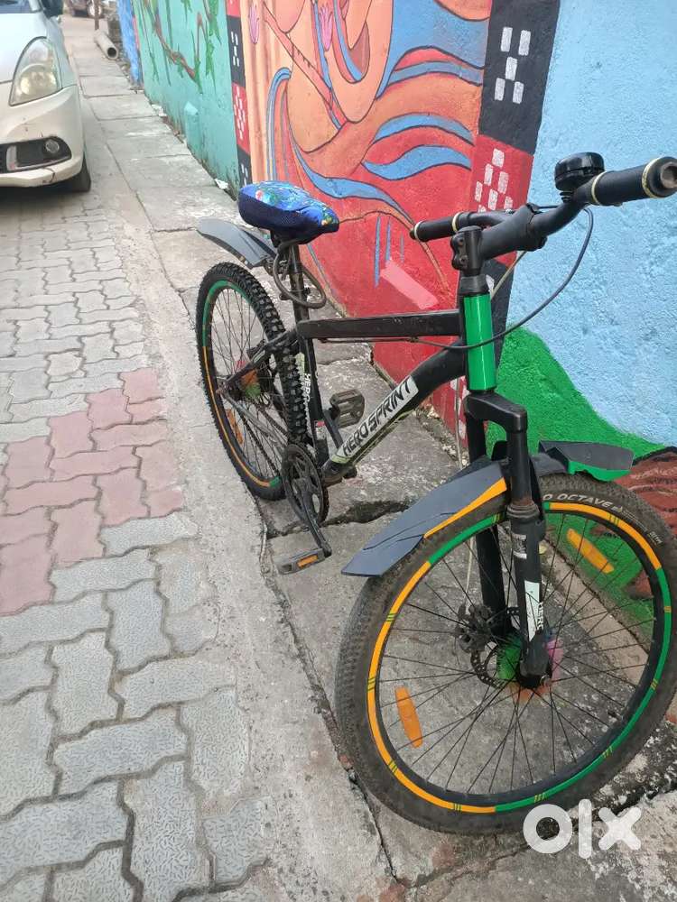 Hero sprint double Dicbreck bicycle sell urgent