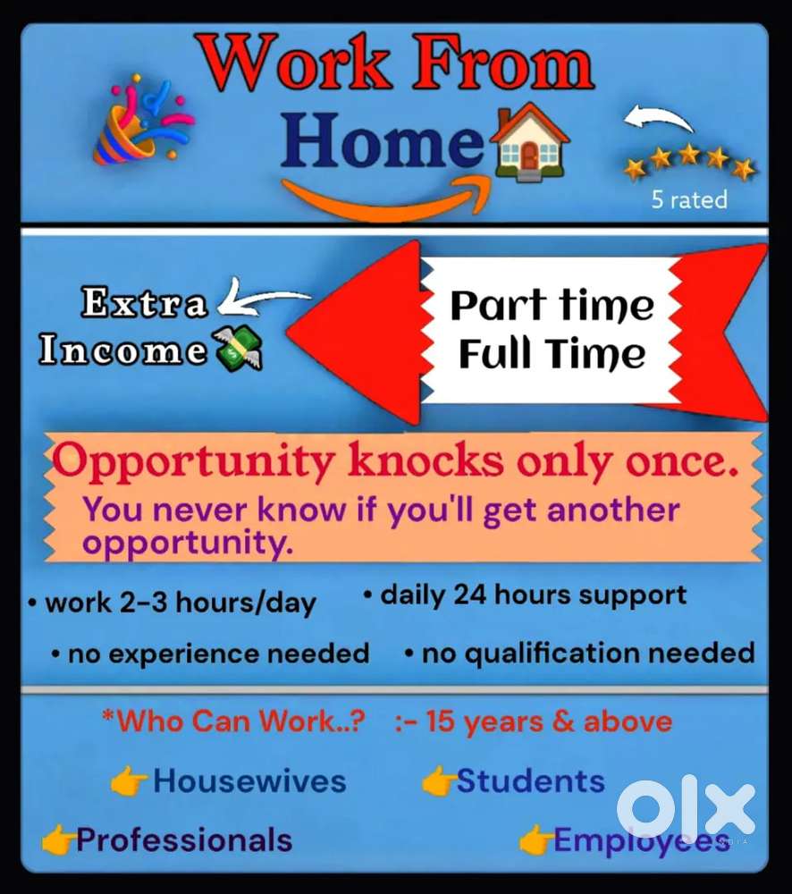 WORK FROM HOME JOB OPPORTUNITY