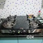 Gas Stove with in warranty Including Box