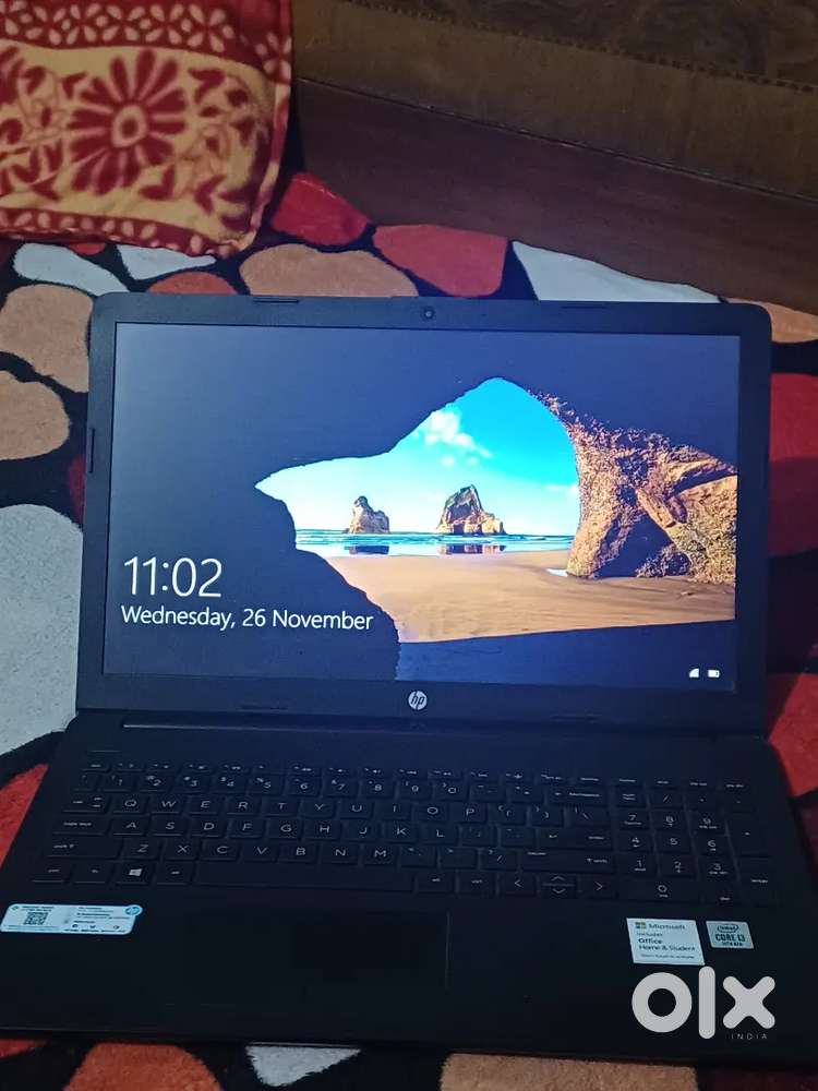 HP Laptop -15-inch 8GB RAM 1TB HDD Windows 10/11  MS Office Lifetime