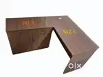 L shaped boss table brand New