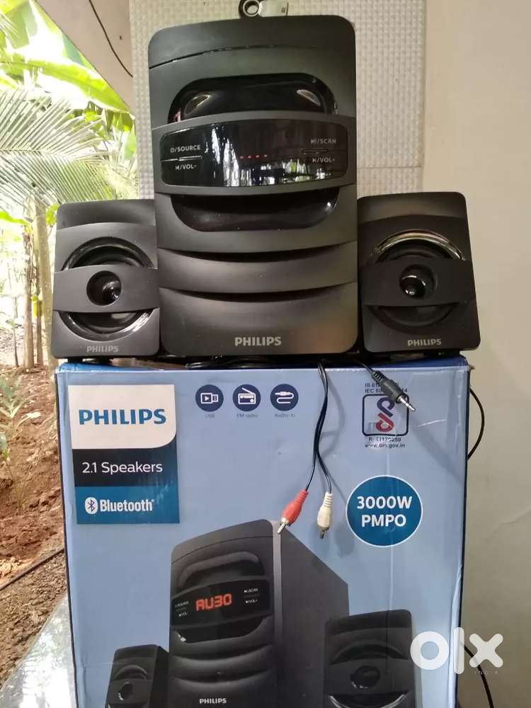 (1) Philips home theatre 2.1