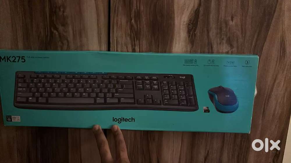 Logitech MK275 Wireless Keyboard + Mouse Combo — BRAND NEW (Unused)