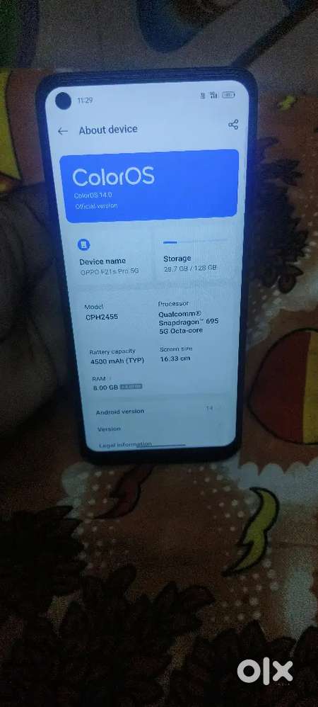 Oppo f21s pro 5g