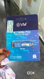 EVM M.2 NVMe 256GB