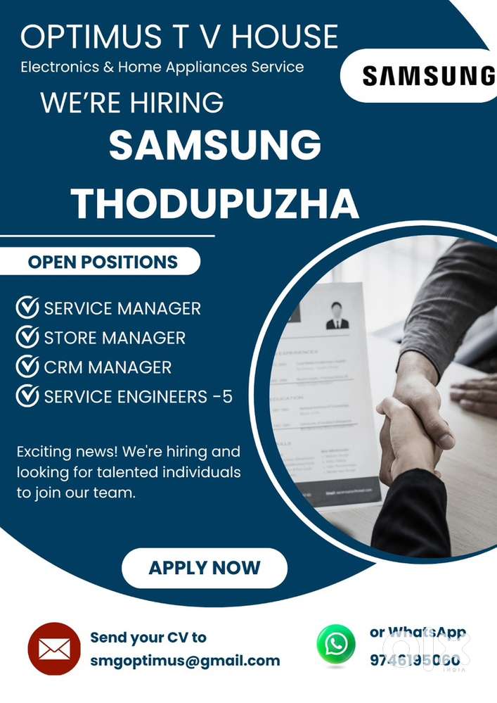 Thodupuzha area samsung service