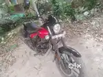 New condition bike red colour, insurance, polution documents good