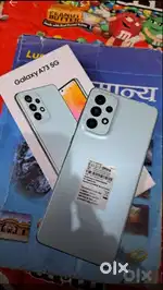 Samsung galaxy a73 8/128 new condition hai new price 45000 ka hai