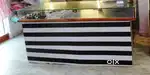 Glass door n counter