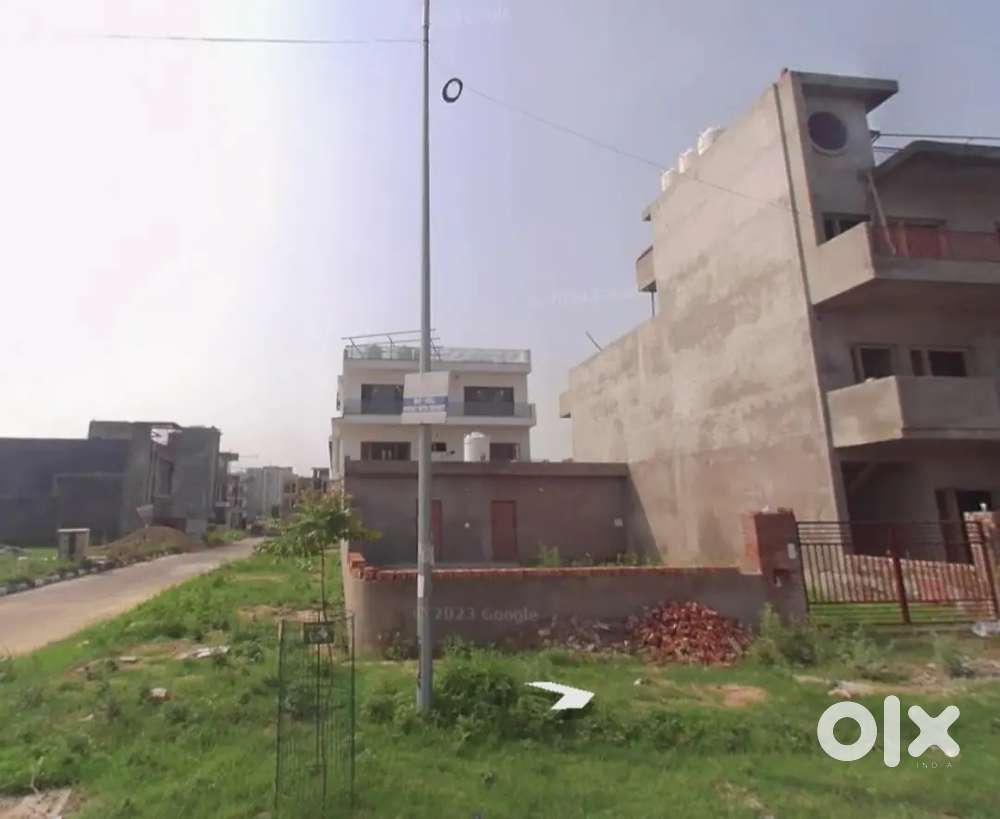 For sale 350 gaj corner plot gmada approved sector 123 mohali