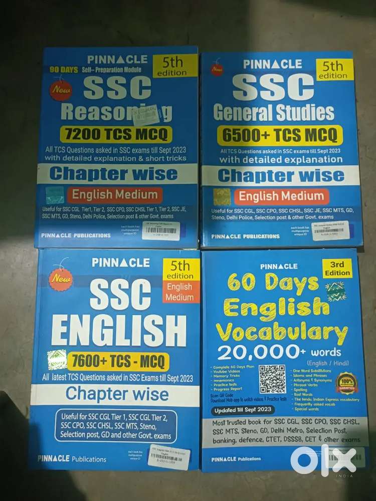 SSC CGL, CHSL , MTS , CPO BOOKS
