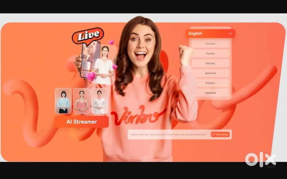 WE'RE CURRENTLY HIRING LIVE STREAMER FEMALE