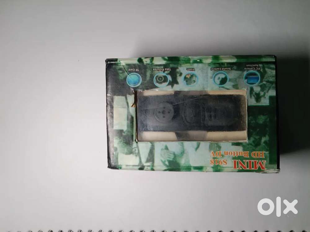 Mini S918 HD Button Camera – With Box – Excellent Condition