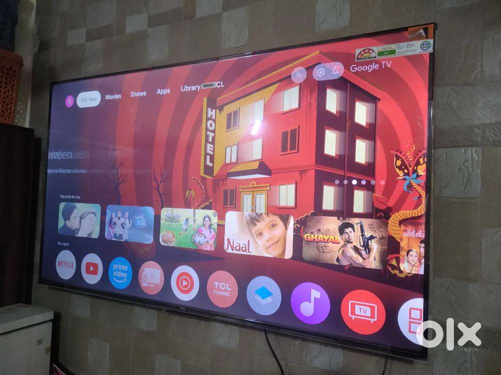 TCL Smart Google TV 55' Inches In Top Class Condition