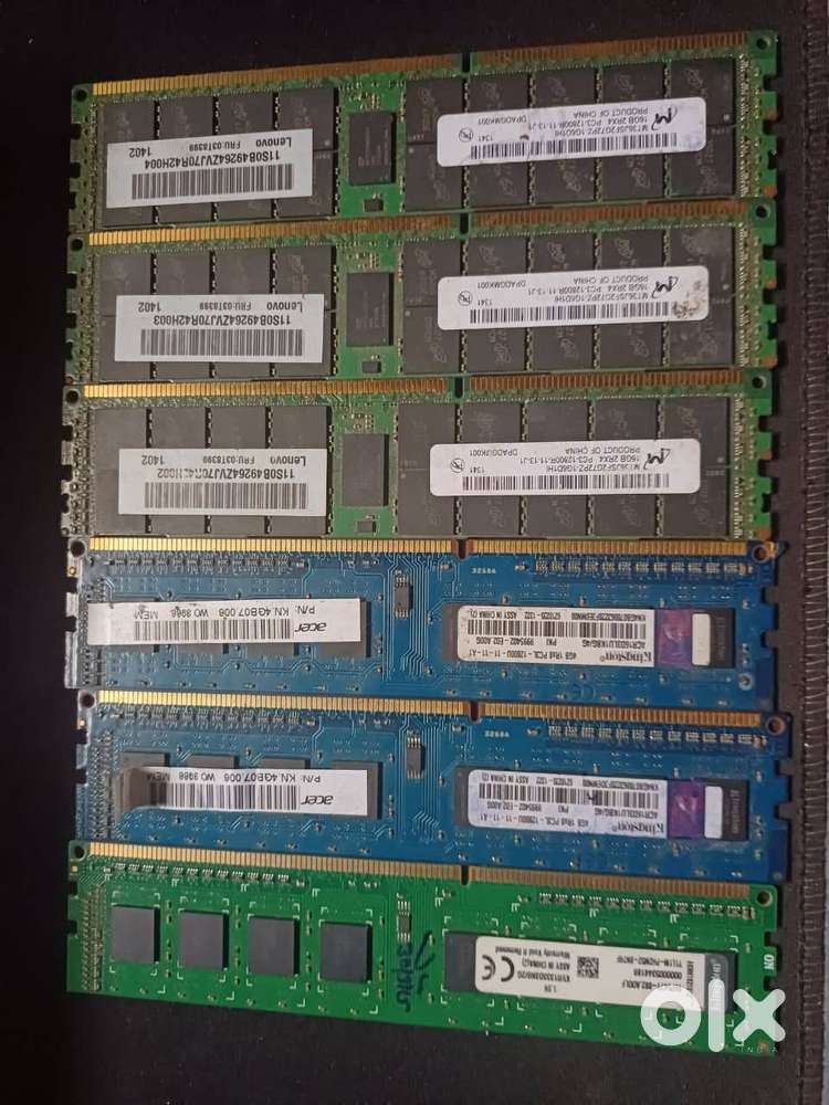 22 GB DDR3 Ram's