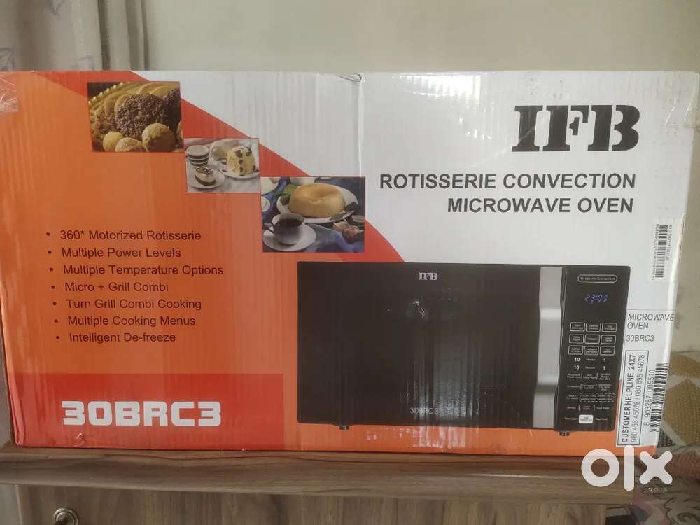 Ifb Rotisserie conversation microwave oven 30 litter 3years wornty