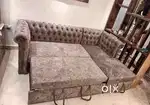 New brand l sofa cum bed