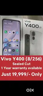 Vivo y400 8 256 sealed cut