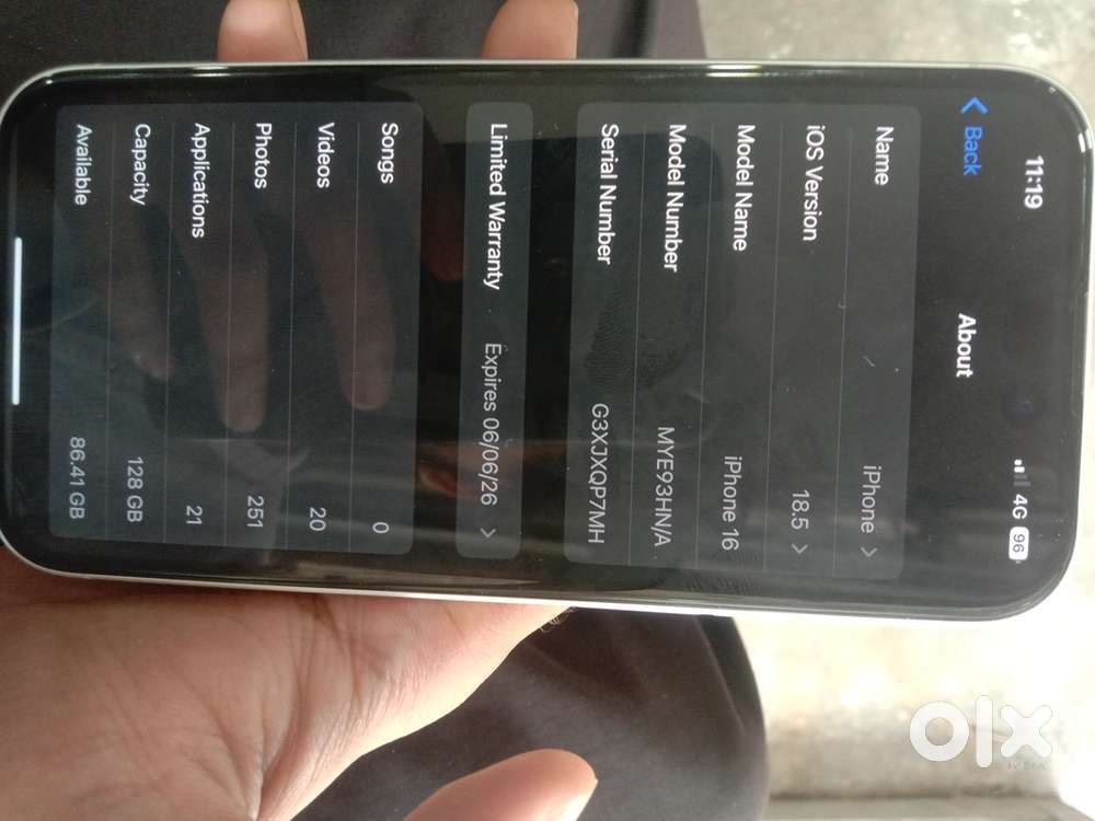 Iphone 16 genuine condition