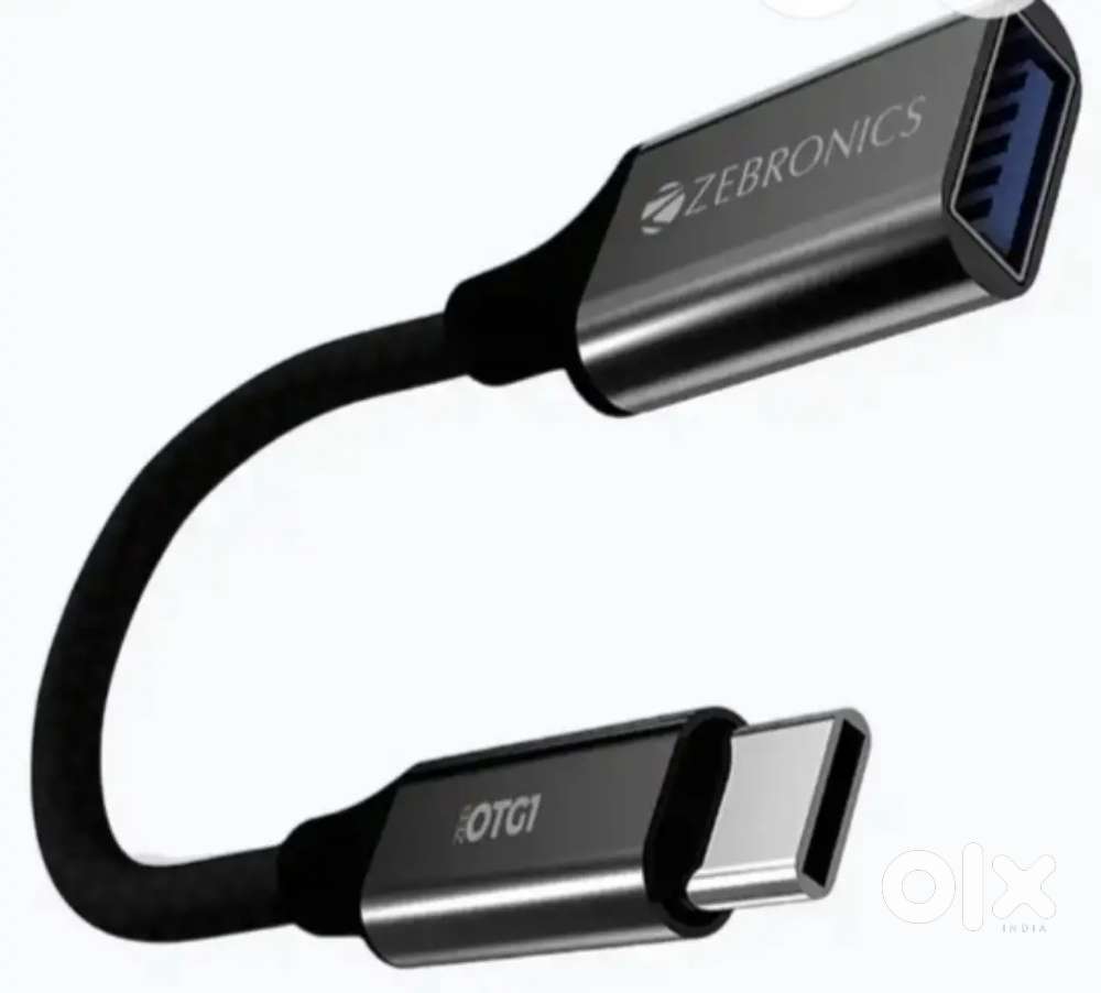 Brand New Zebronics Type OTG cable / 150 rs only